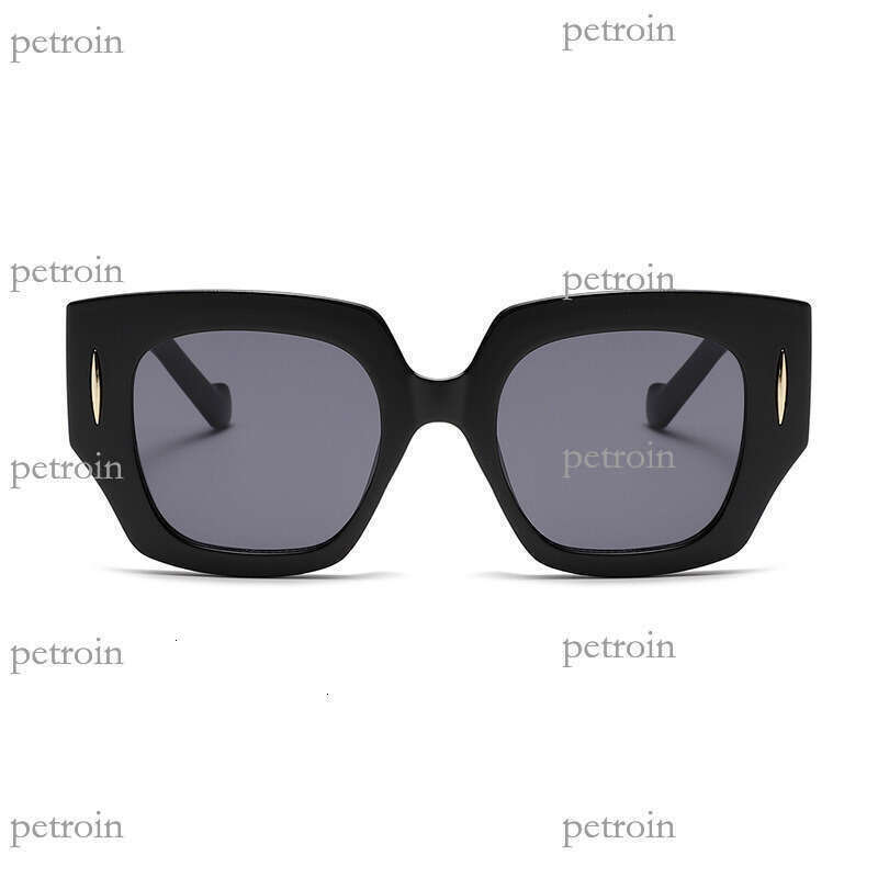 New Square Frame Oversized Unisex High-End Face-Slimming Trendy Brand Sunglasses