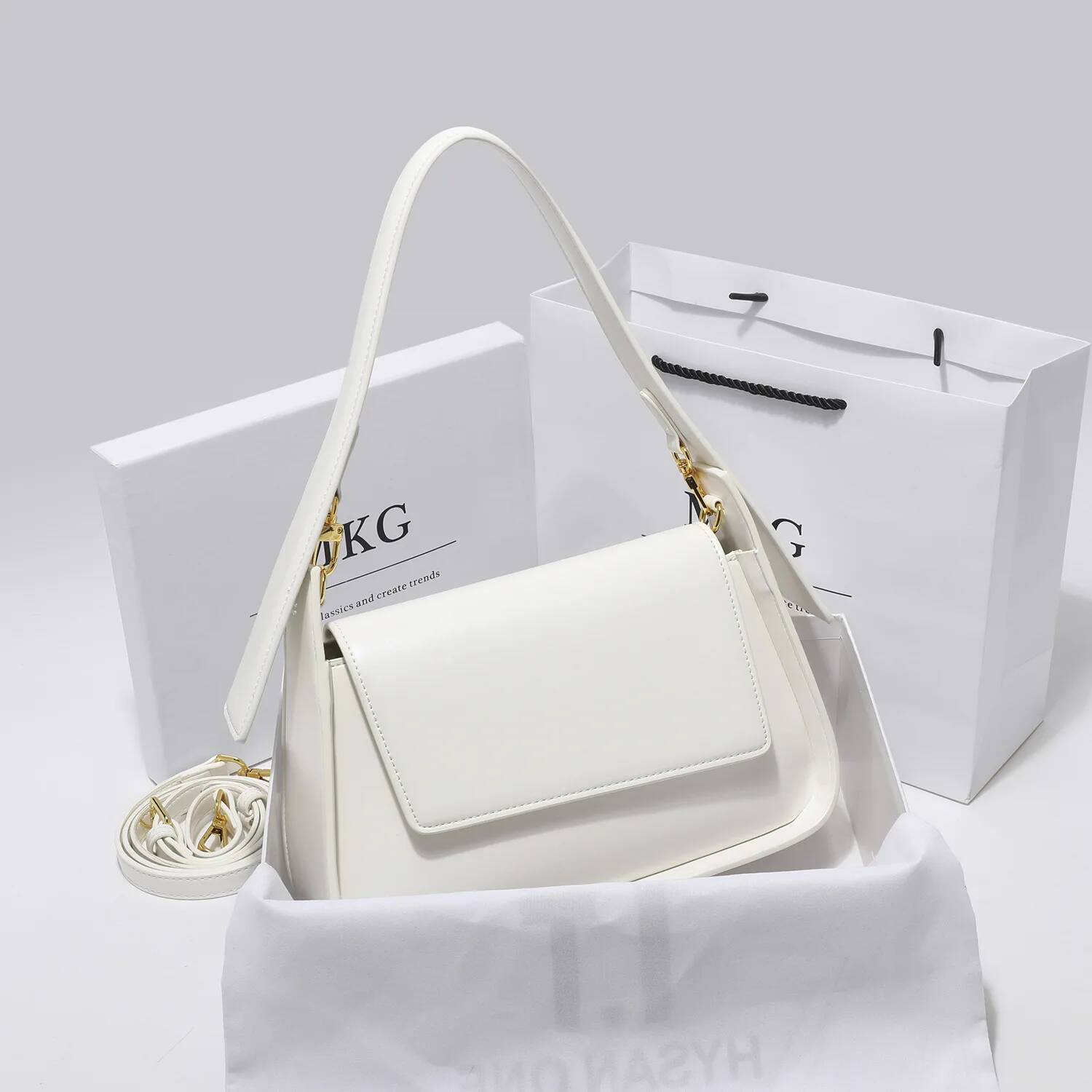 High Quality Genuine Leather Women's Handbag Shoulder 2025 New Underarm Crossbody Bag Female Gift Handbag For Women