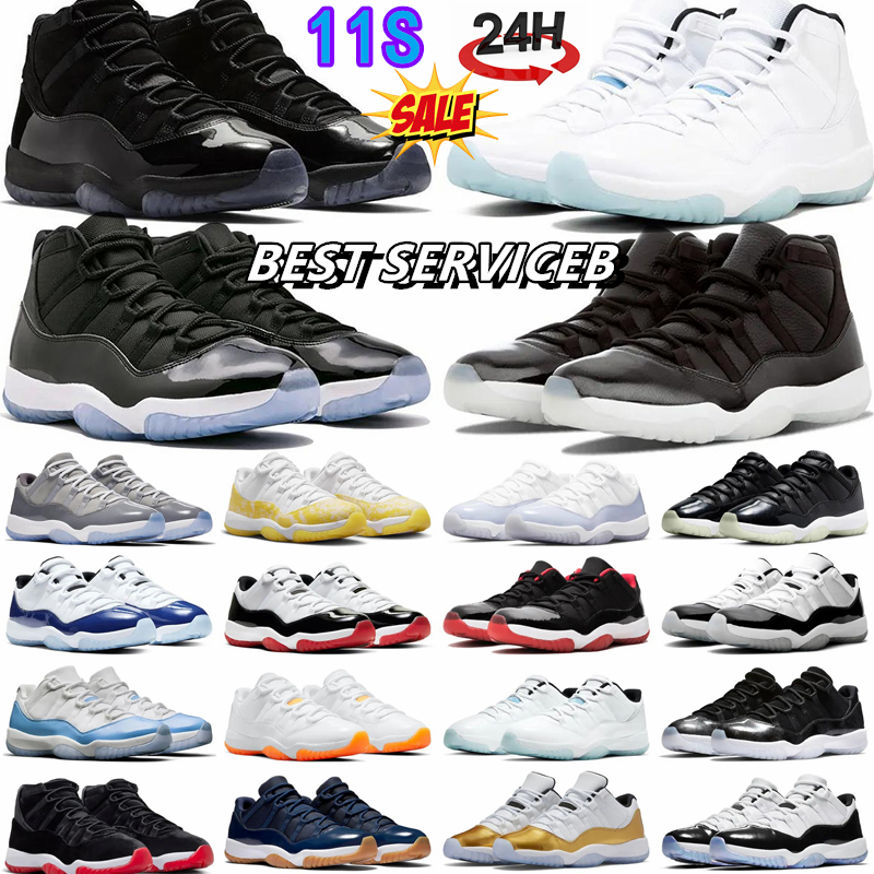36-47 Designer 2025 free shipping 11 shoes 11s basketball shoes grigio fresco 11 gamma womens Low Concord Thunder OG University outdoor sports shoes sneakers