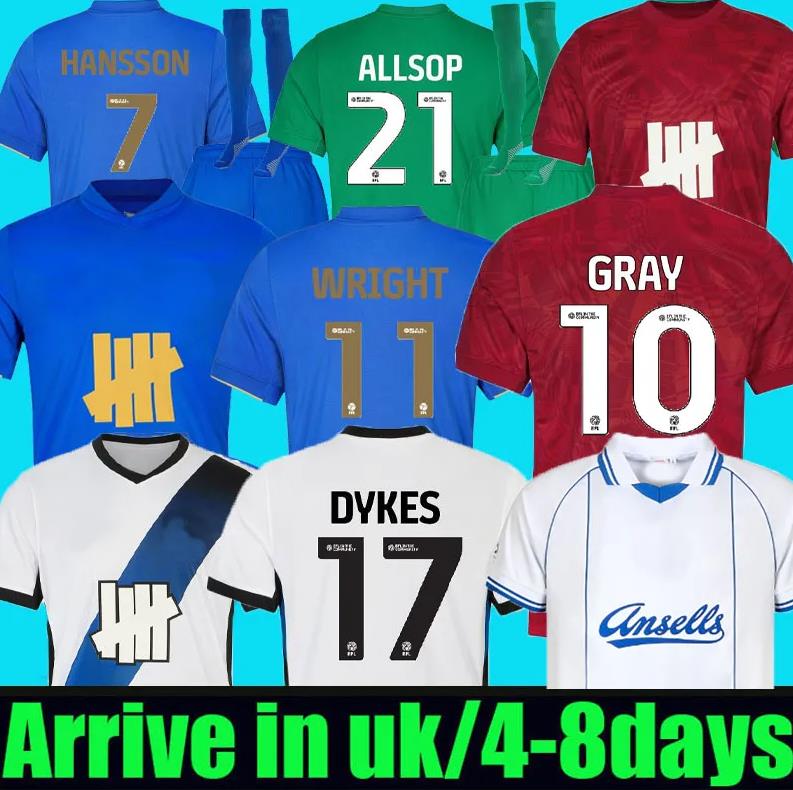 25 26 Birmingham soccer jerseys third City 2024 2025 Camisetas KLARER JUTKIEWICZ HANSSON WRIGHT DYKES WILLUMSSON Davies Stansfield football shirt men kids KIT