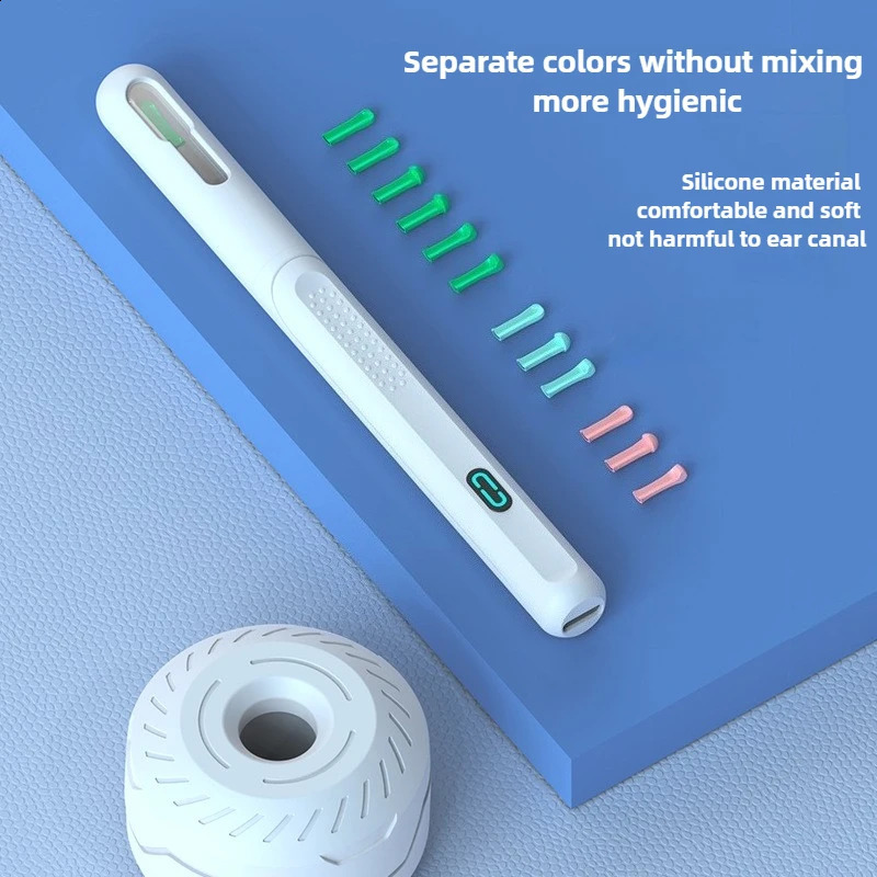 Ear Cleaner with camera Set Ear Sticks Otoscope USB C Charging Endoscope Wax Removal Tool Earpick MIni Camera Ear Cleaning Set 250814