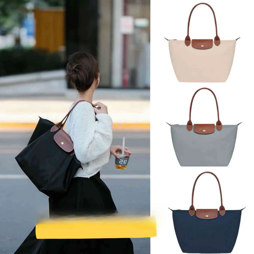 025 Designer Bag Tote long Bag champy Branded Handbag Laptop Beach Travel Nylon Shoulder Casual Canvas Mommy Shopping Big Capacity Waterproof Advanced version