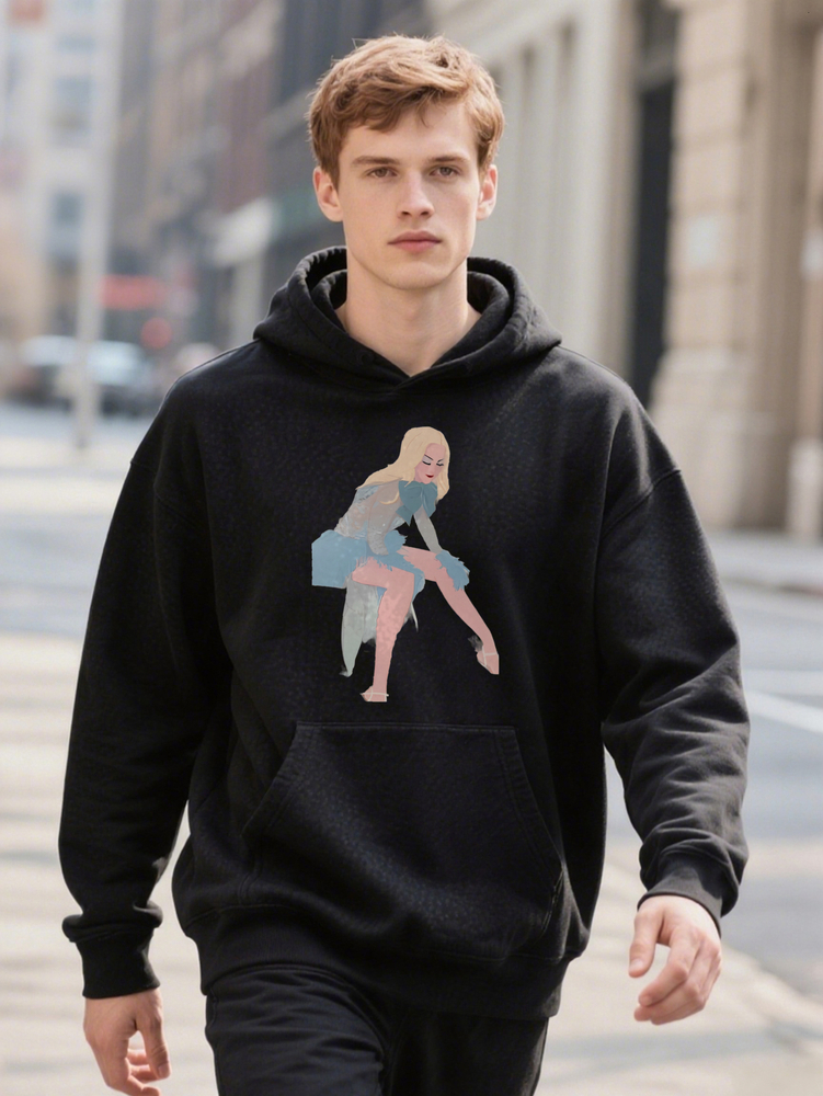 Hoodie s Casual Crew with Artistic Print Black ee hine Washable Perfect Gift for Men 52b69 ba2fa