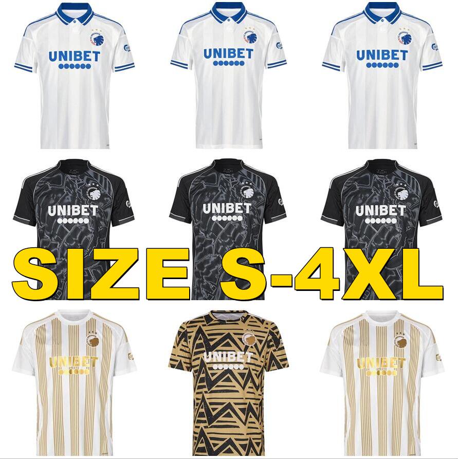 S-4XL 2025 2026 FC Copenhagen soccer jerseys 25 26 Special Edition Gold GONCALVES CORNELIUS CLAESSON BARDGHJI AMOO CLEM HARALDSSON LERAGER LERAGER football shirts