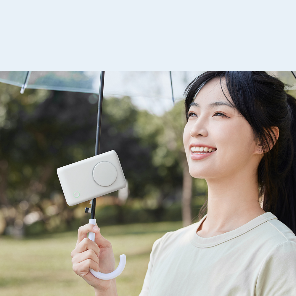 Personal Waist Fan Clip on Portable Handhold Fan Hanging Neck Fan USB Rechargeable 3 Speed Lightweight for Girls Boys Woman Travel Home Office Outdoor