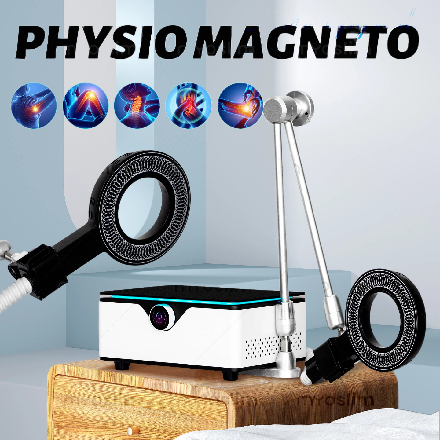 Profession Physio Magneto Therapy Pain Relief PEMF Sports Injury Magnetic Fracture arthri Therapy Physiotherapy Machine