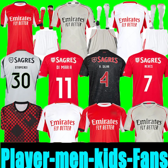 25/26 BeNfIcAS AKTURKOGLU Di Maria Soccer Jerseys 2025 Special Edition KOKCU PAVLIDIS shirts kids kit AMDOUNI AURSNES BARREIRO FLORENTINO BESTE football