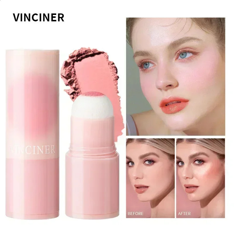 Vitality Silky Blush Stick Natural Saturation Girl Bang Korean Expansion Color Student White Complexion Face Makeup 250815
