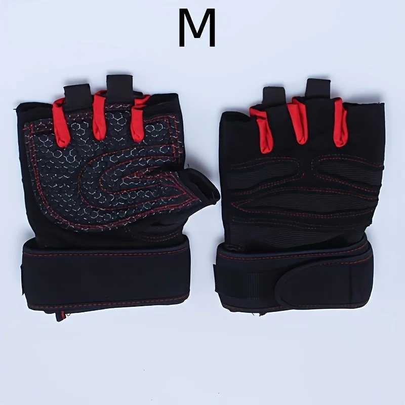 Gym Gloves for Men Women Fitness Weight Lifting Wristband Gloves Body Building Training Sports Exercise Cycling Glove Shockof Y250815