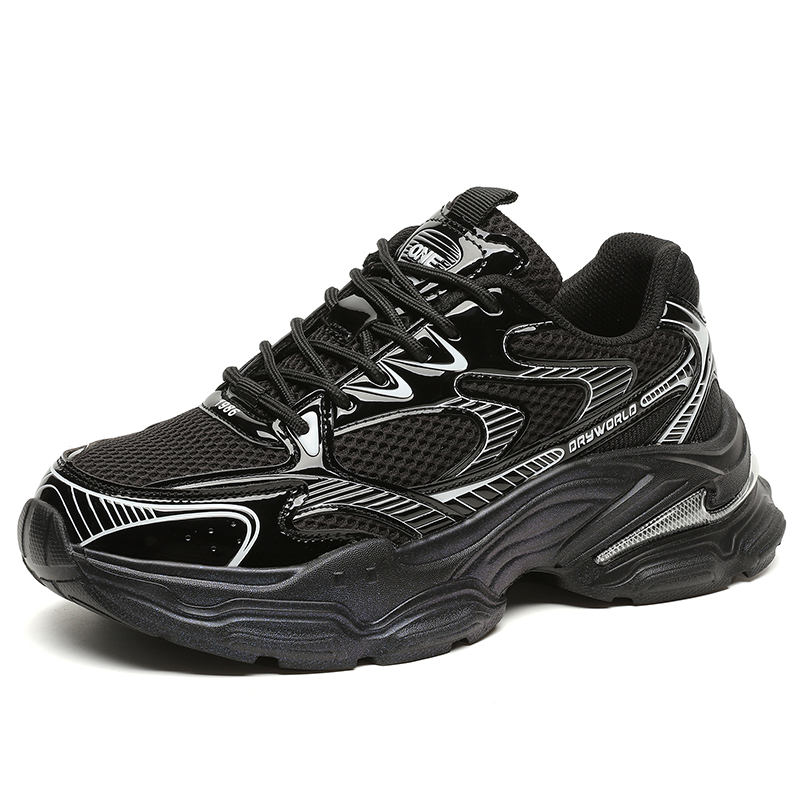 New dad shoes 2025 spring tire bottom thick sole height increase casual old sports height increase original