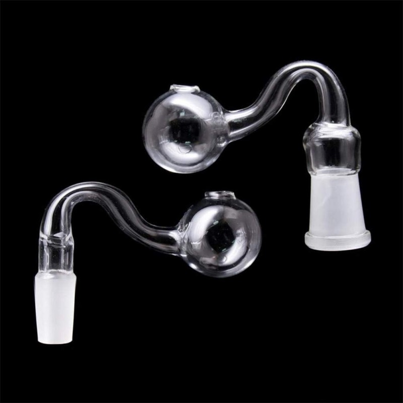 Clear Glass Oil Burner Hookah 10mm 14mm 18mm Sizes Thick Pyrex Glass Bong Rig Bowl Durable Versatile Wholesale Available