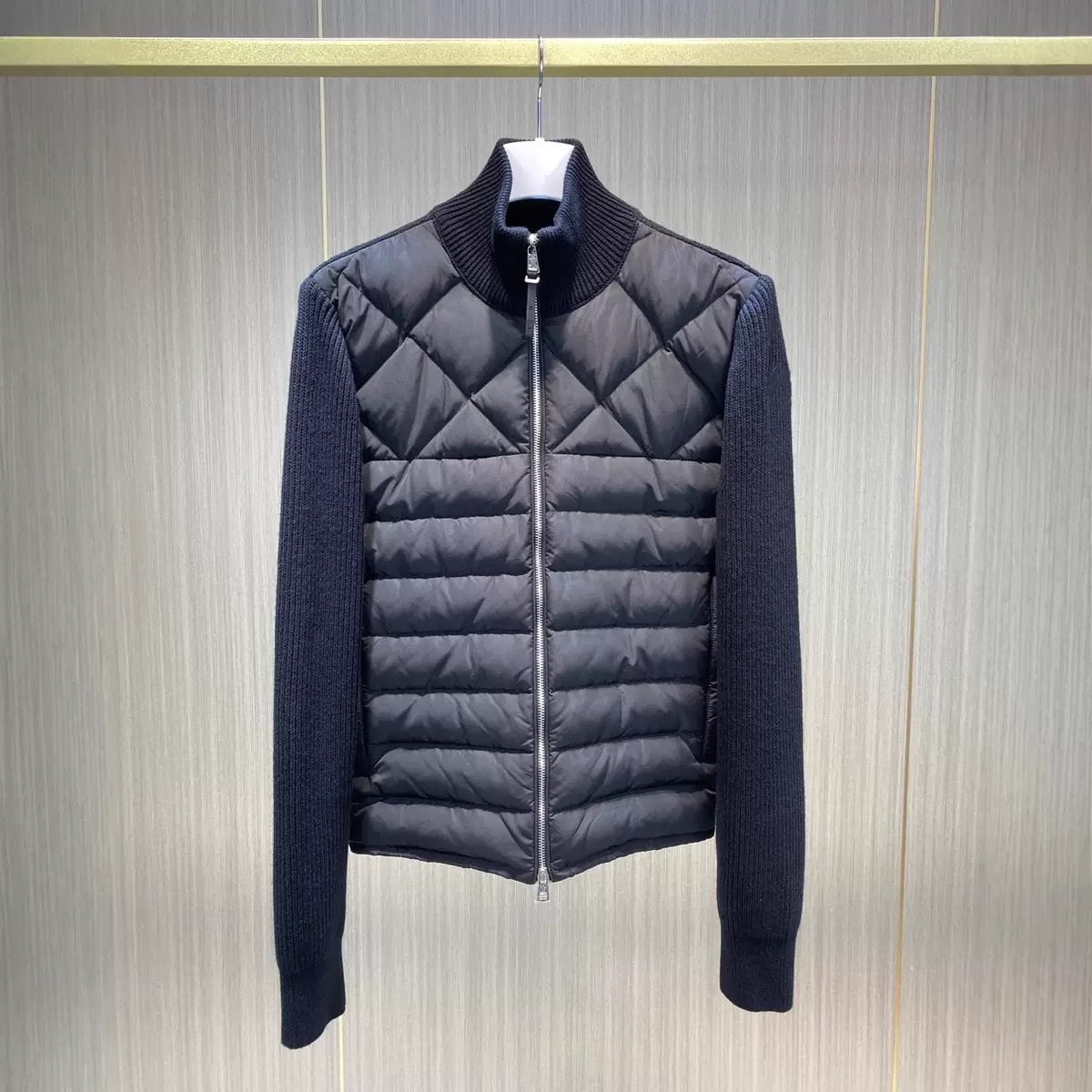 Men's and women's jackets, thick and fashionable French men's outerwear, comic tag inside zipper casual jacket, full-zip trench coat, w