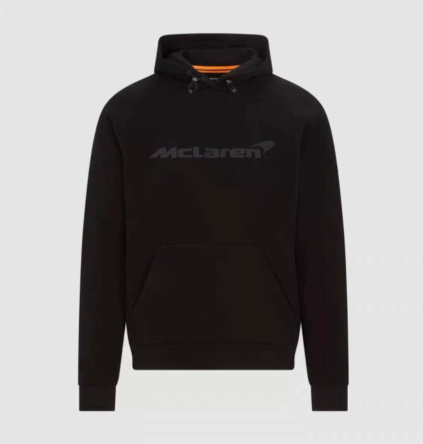 Men's mclaren f1 clothing long sve warm mens sportswear sudadera motocycle designer jackets zip up hoodie zipper full half quarter