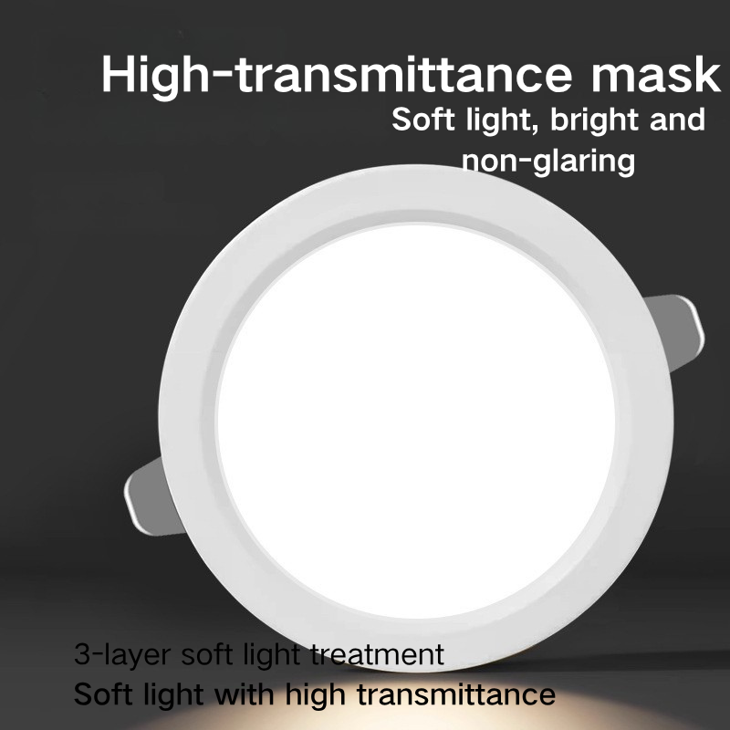LED tube light embedded downlights - Ceiling Embedded Fixture Suitable for Commercial & Residential Use 9