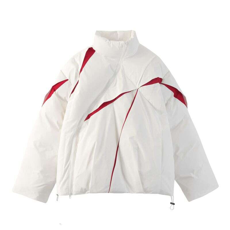 Men's Clothing High grade New Year's battle suit winter trendy brand thickened jacket niche cotton women's loose couple coat