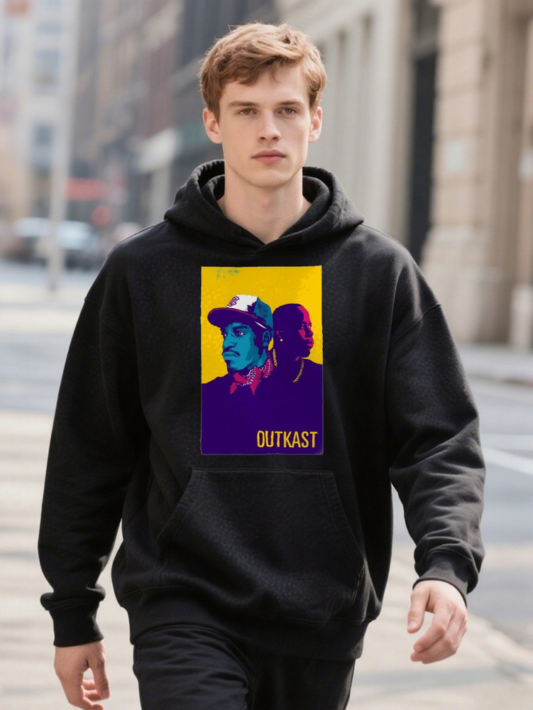 Outkast Men S Basic Ee Classic Youth Memory Op Graphic Ees Funny Cotton Hoodie Sleeve Breathable