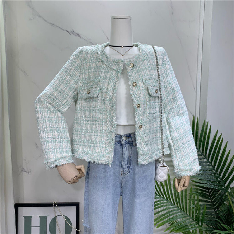 Spring And Autumn New Elegant Luxury Designer Free Shipping Luxury Chanel Style Women's Short Jacket 2025 New European And American Tassel Short 