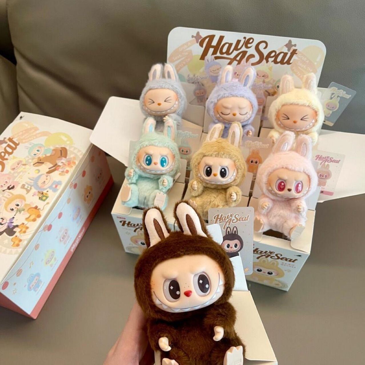 labubu doll Labubu popmart labubu clothes V1 V2 V3 Monsters Big Into Energy Kawaii Figure Face doll clothesDoll Keychain Decor Gift