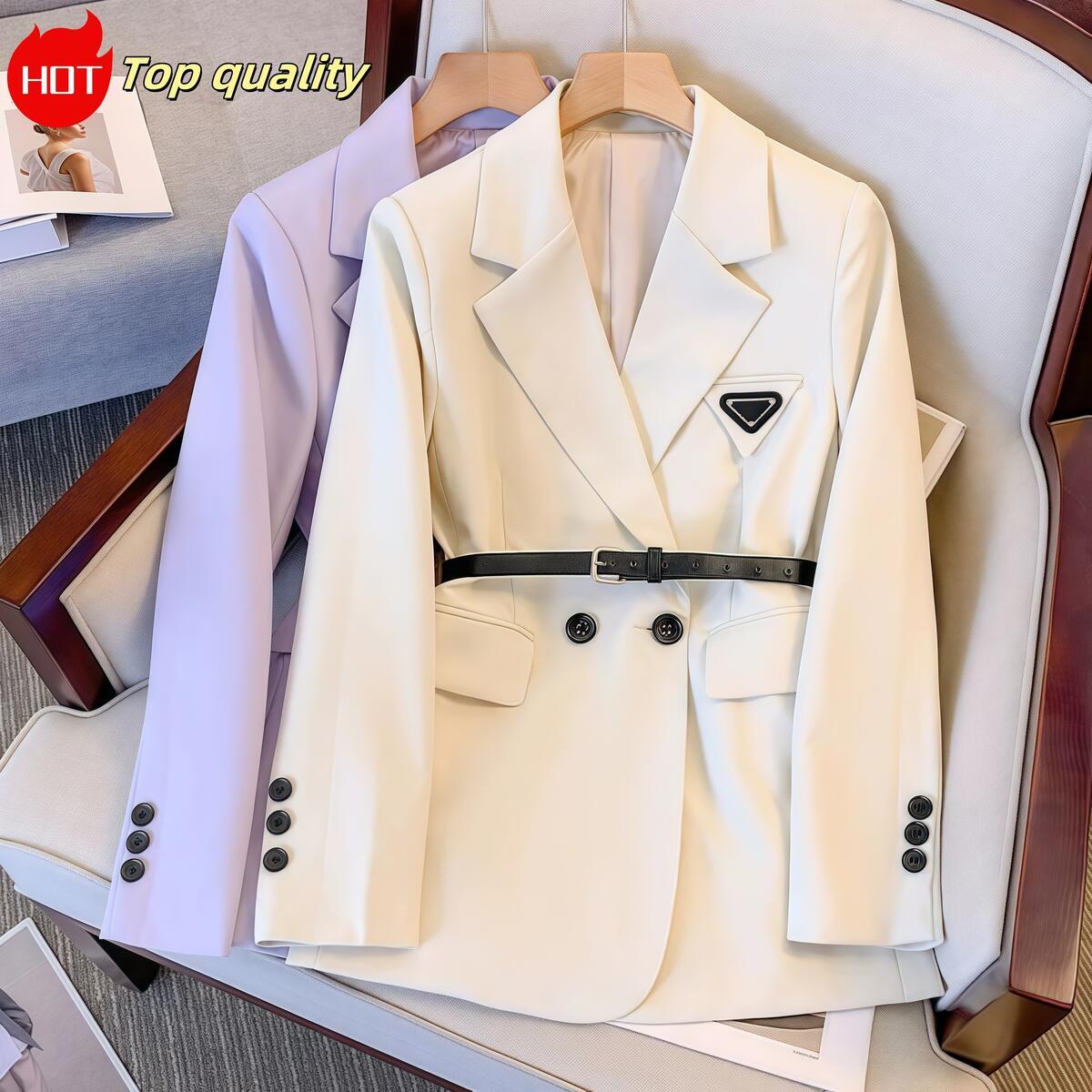 Designer clothing Top Designers Women's Suits Blazers Fashion Premium Suit Coat Plus Size Ladies Tops Coats Jacket Send Free Belt JACKETS FOR WOMEN