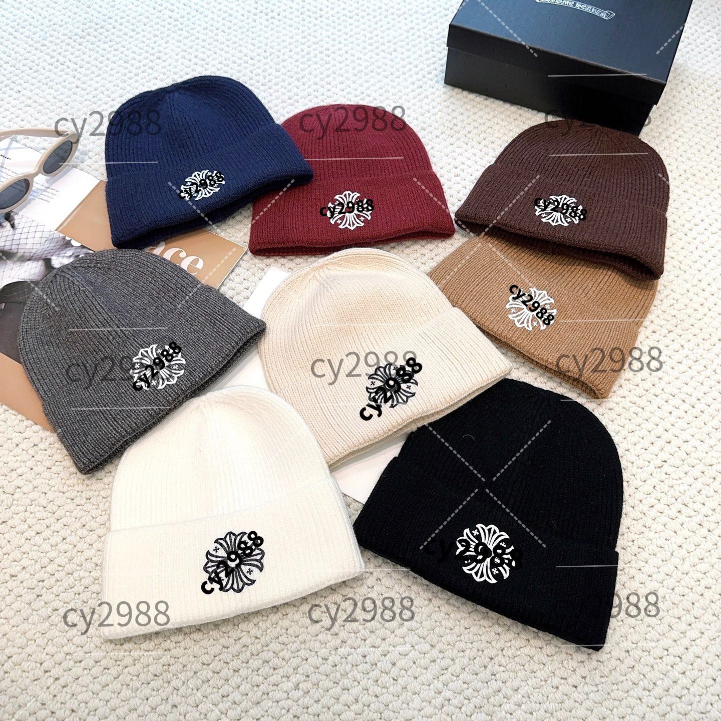 designer chrome beanie bonnet cap Casquette Luxe designer hat golf fitted hats for men trucker hat chapeau mens hat