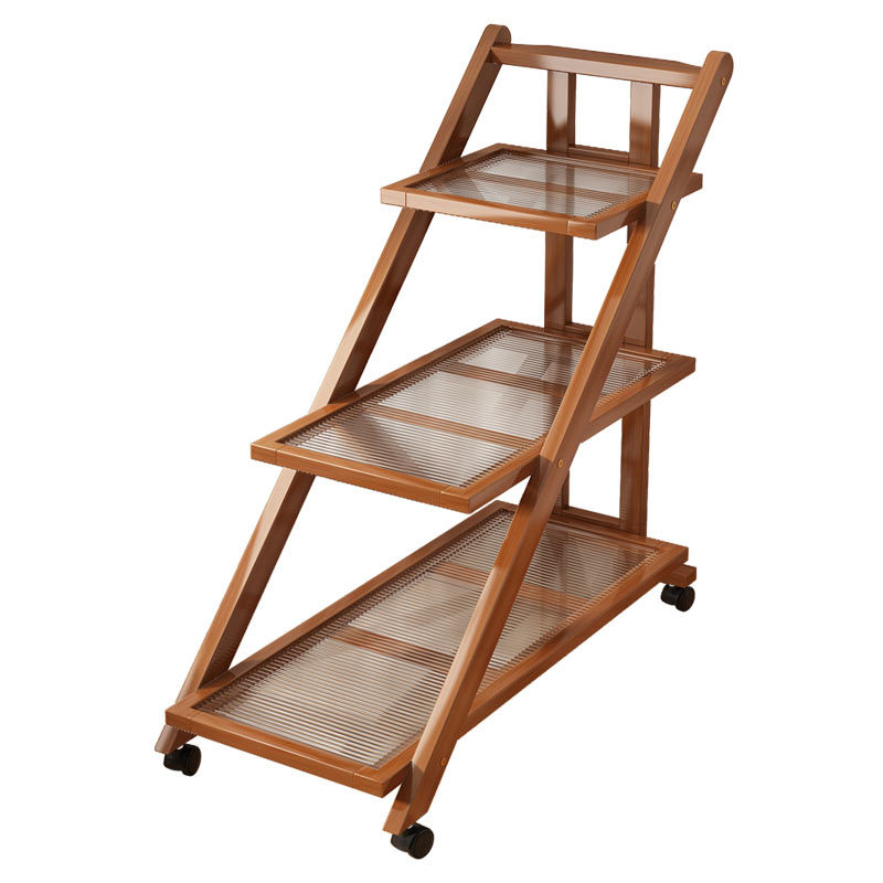 M8161 Coffee table with movable multi-layer creative side table modern simple storage rack