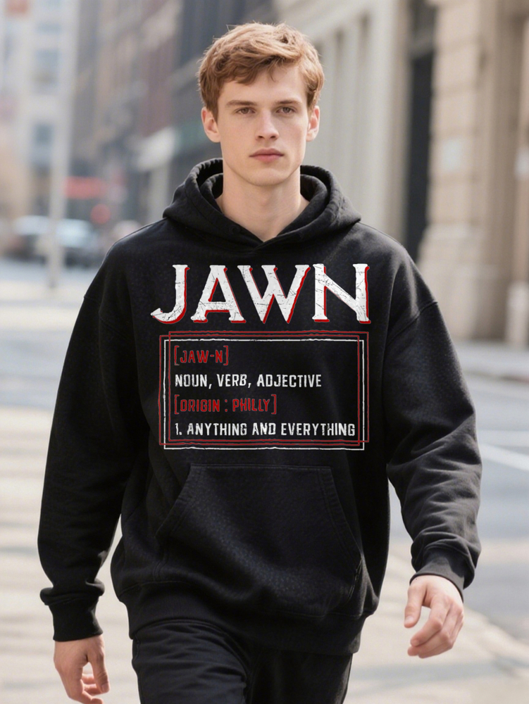 Philadelphia Slang Philly Hoodie Resident Hometown Pride PLUS SIZE L XL