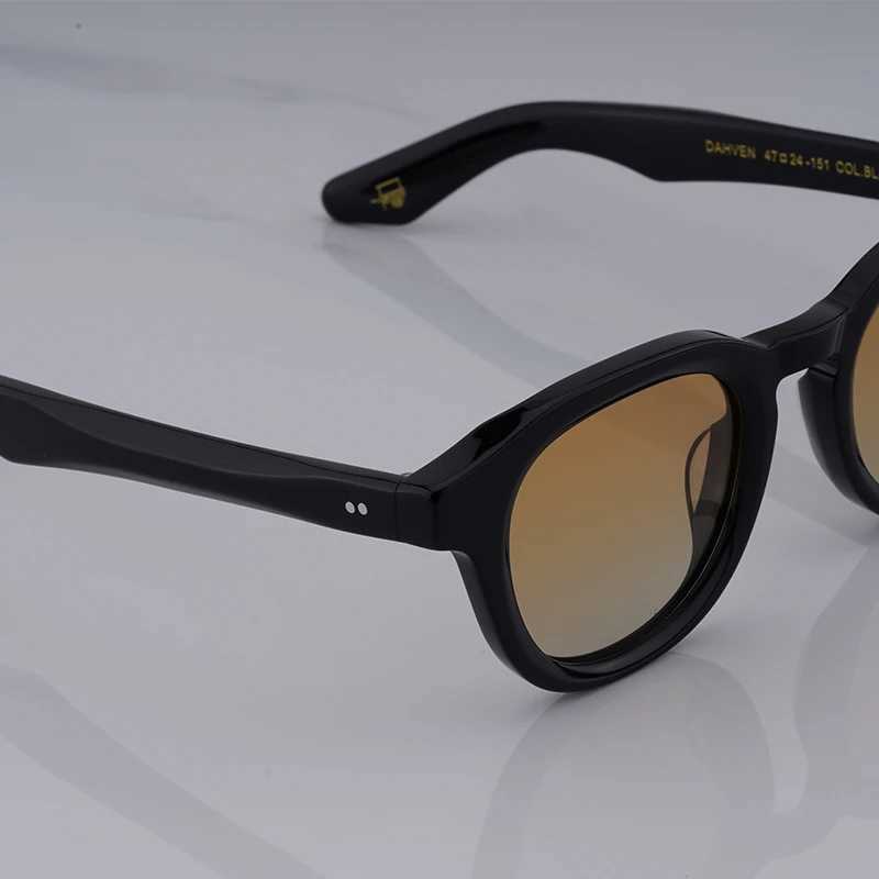 DAHVEN Acetate Sunglasses For Men And Women 2025 Brand Designer Fashion Luxury Shades Eyewear Men Vintage Sun Glasses UV400 Y250815