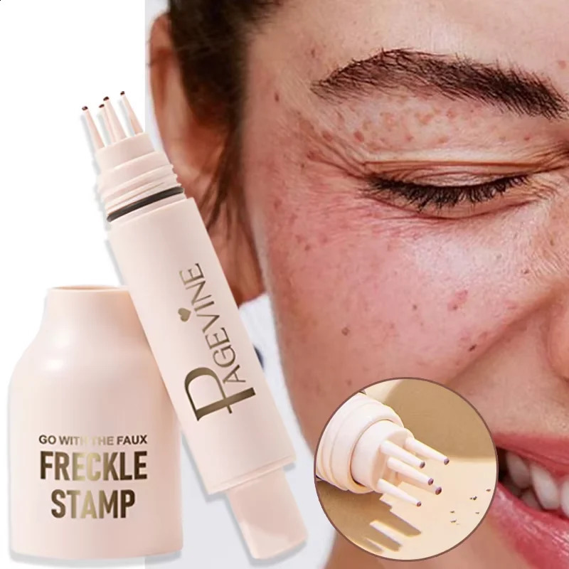 Facial Freckle Stamp PencilNatural Makeup for FrecklesDark Spots MolesWaterproofnot easy to fade ConcealerFeminine Contour 250815