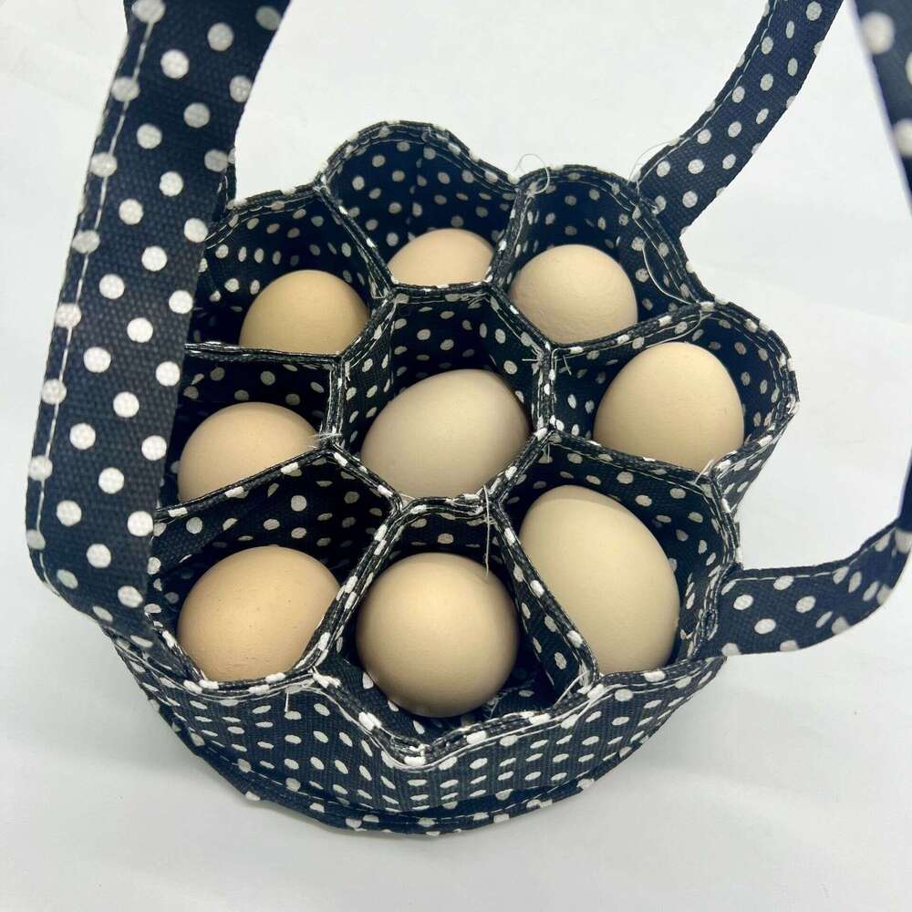 New Gathering Egg Collecting Basket Storage Canvas Bag