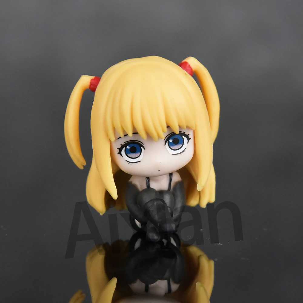 5pcs Set DEATH NOTE Figure Cute Edition Yagami Light 4cm Ryuk/LLliet PVC Action Figure Anime Collectible Figurine W250816