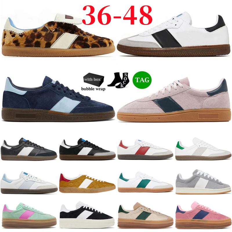 Designer shoes Casual Shoes For Men Women Leopard sambar Mens Trainers platform White Core Black Collegiate Green Gum Outdoor Flat Sports Sneakers Size 36-48