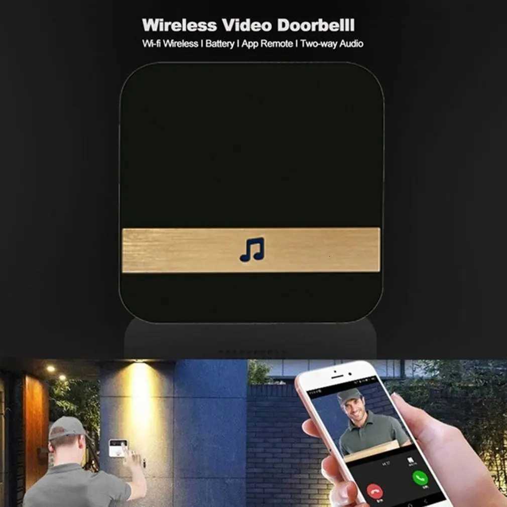 Hot Wireless Wifi Remote Smart Doorbell Ring Ding Dong Machine Phone Intercom Security Door Bell EU/US/UK/AU Plug T250816