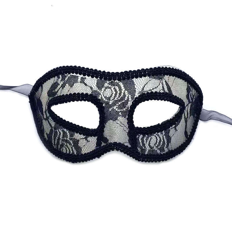 Halloween for Women Party Flat Half Face Masquerade Eye Princess Lace Performance Fake Mask