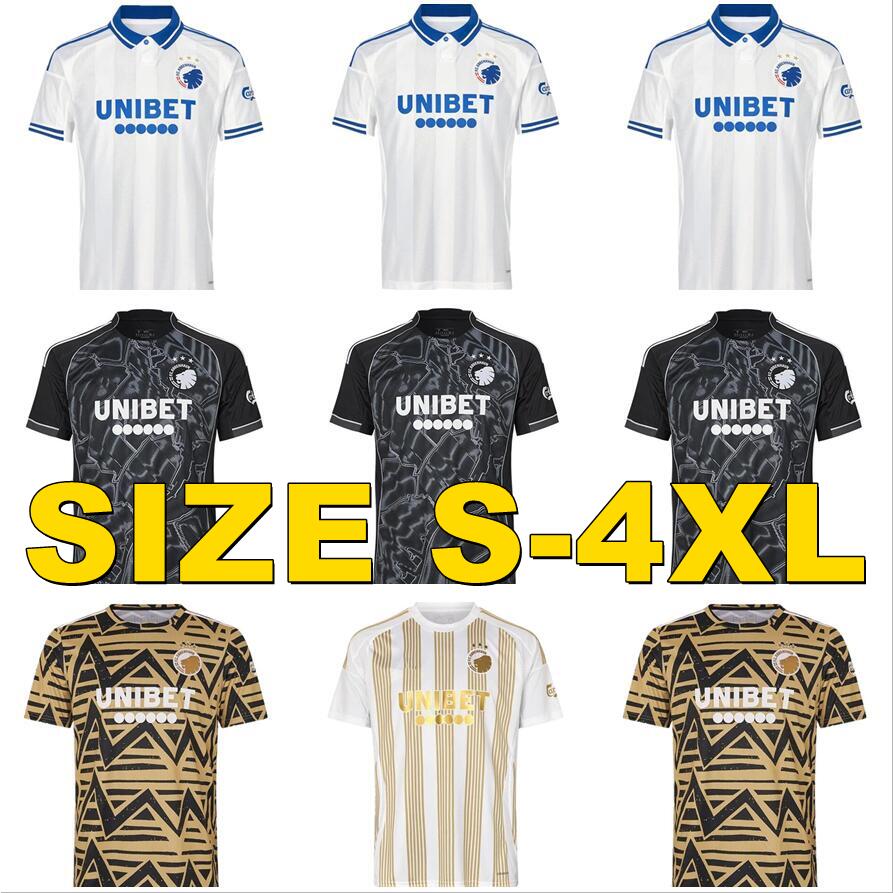 3XL 4XL 25 26 FC Copenhagen Soccer Jerseys home away 2025 2026 Special Edition Gold DIKS CLAESSON MATTSSON ELYOUNOUSSI Football Shirt Uniforms