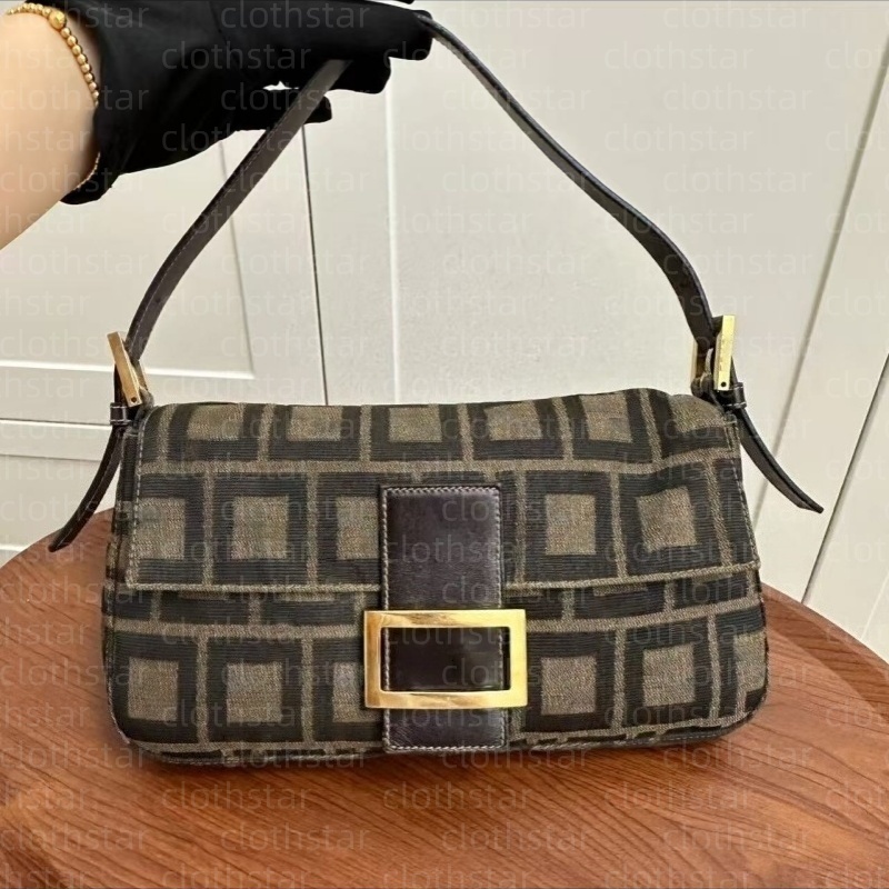 Vintage Shoulder Bag Fashion Letter Handbag High Capacity Purse Canvas Hobo Messenger Bags Satchel Women Designers Lady Tote Metal Hasp Pouch 010