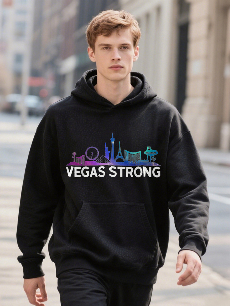 New Las Vegas Strong For Hoodie Men Women And Youth PLUS SIZE L XL