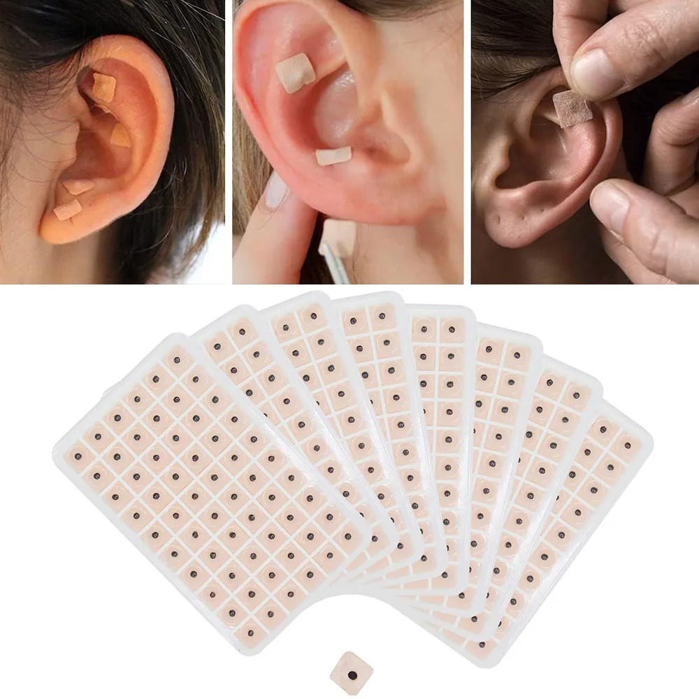 3000/6000pcs Ear Massage Relaxation Ears Stickers Acupuncture Needle Ear Vaccaria Seeds Auricular Points Paster Press Seeds 250814