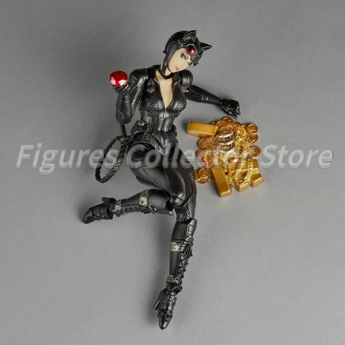 In Stock KO Kaiyodo Revoltech Yamaguchi Catwoman KO Figures Action Figure Collectible Toy Gift W250816