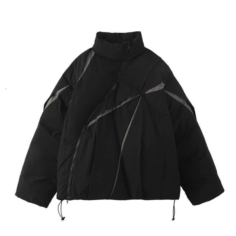 Men's Clothing High grade New Year's battle suit winter trendy brand thickened jacket niche cotton women's loose couple coat