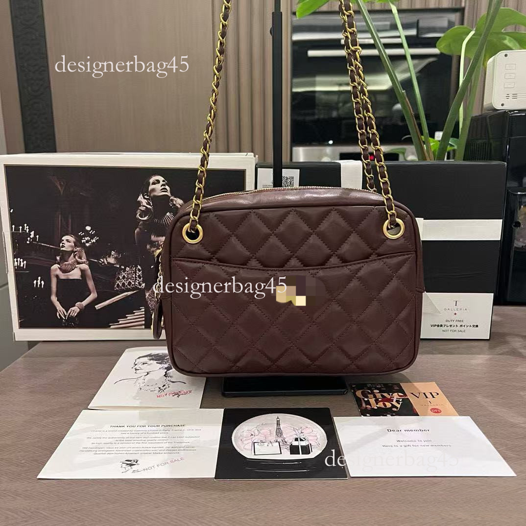 Membership Gift VIP designer bag Luxury bag Gold Coin Camera Simple Versatile Shoulder Design Sense Crossbody Bag Not For Sale