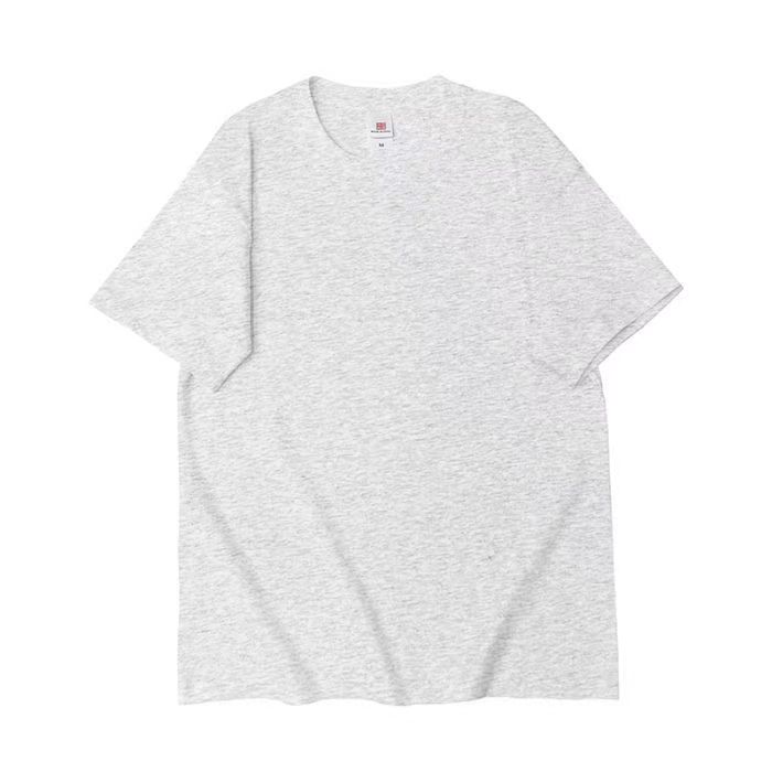 K2015 Cross-border 2025 women's summer new round neck loose drop shoulder short sleeve T-shirt trend fashion large size tops women