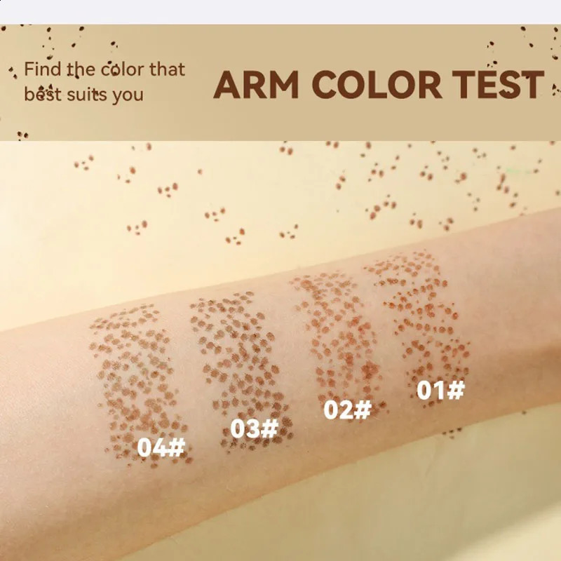 Five Head Face Fake Freckles Pen Natural Waterproof Lifelike Freckles Stamp Pen Long Lasting Dot Spot Pen Makep Tool Cosmetic 250815