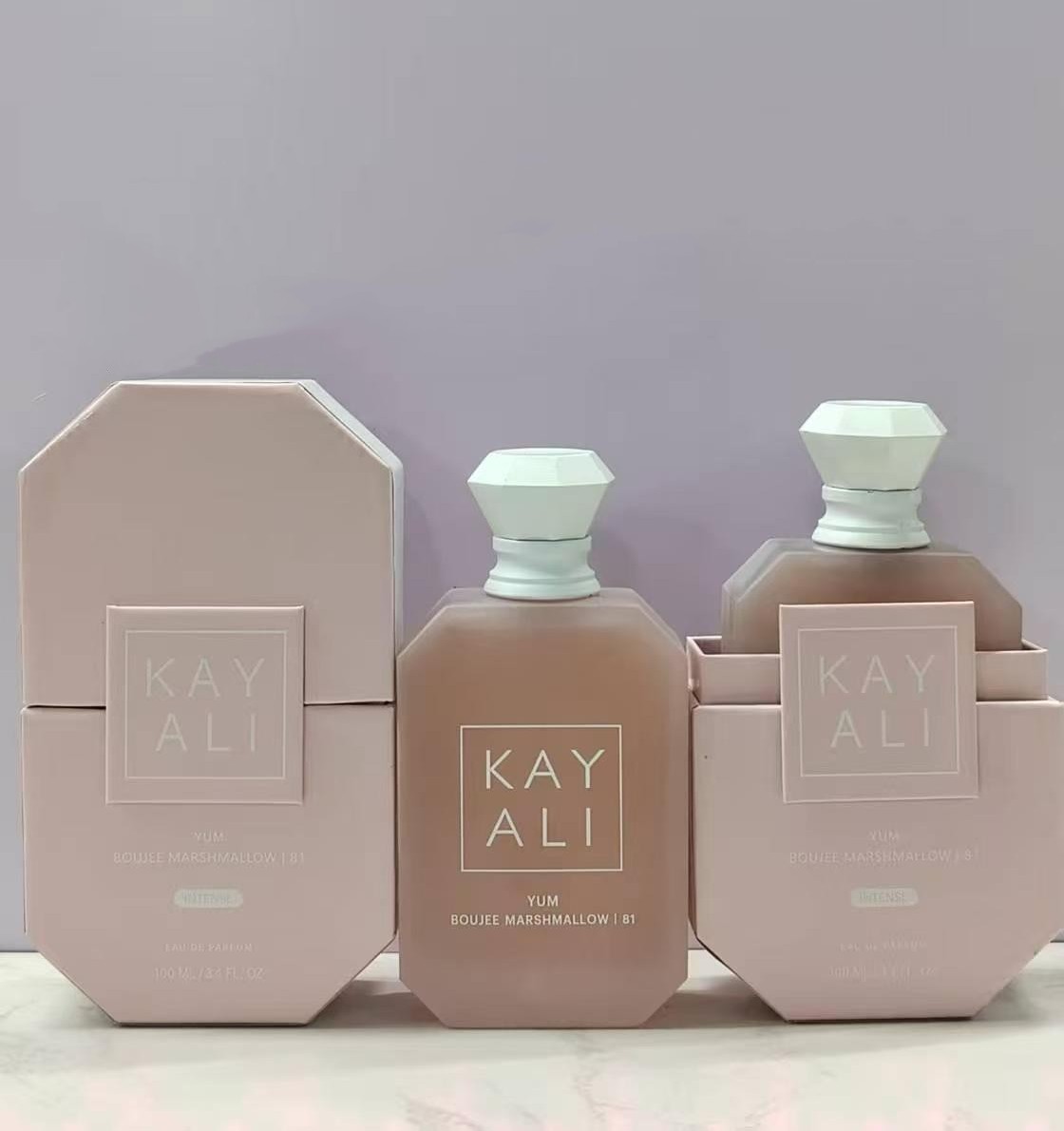 New Kayali Vanilla 28 Perfume Yum Boujee Marshmallow 81 Candy Rock Sugar 42 Fragrance 100ml Eau De Parfum 3. 4oz Long Las ting Smell Man Women Neutral