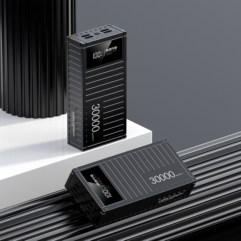 Elegant Treasure Box Style USB-C Power Bank w/ Quick Charge Technology: High-Powered External Battery Pack