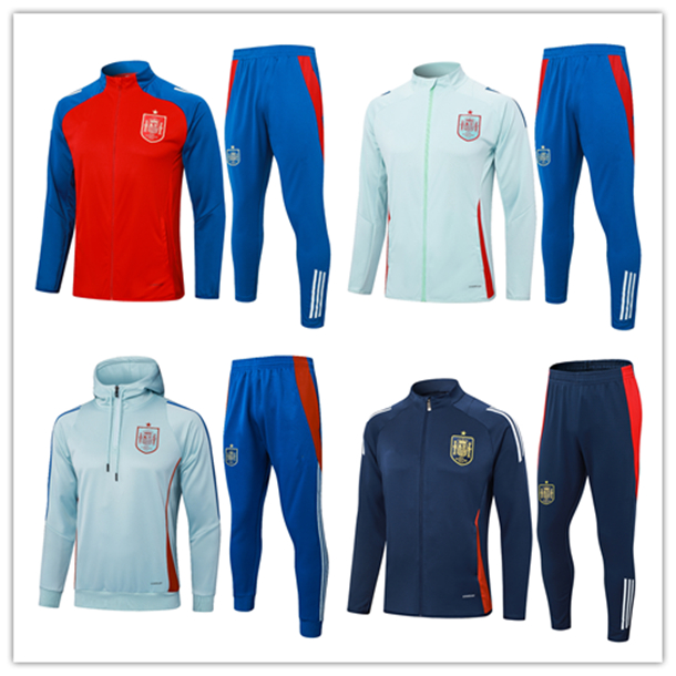 24 25 26 Spain tracksuit soccer PEDRI FERRAN Espana Camiseta 2024 25 2026 world training suit Cup ALCACER SERGIO men uniformes jacket survetement full zip