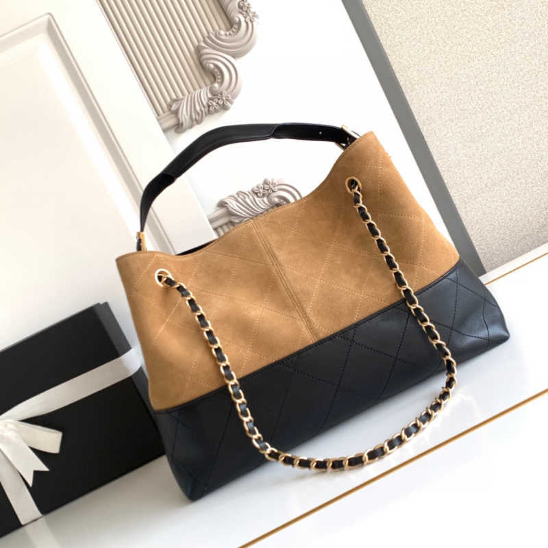12A Upgrade Mirror Quality Designer Suede Bag 36cm Handbags for Women Tote Purse Quilted Purse Luxury Shoulder Chain Bag for Travel Lambskin Shopping Bag