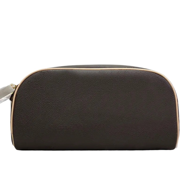 Luxury Clutch Bags womens mens Designer purses Toiletry Kits pouch make up leather handbag zipper bag
