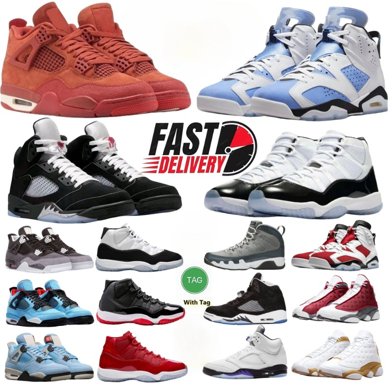 Designer shoes Men's retro basketball shoes, durable sports shoes Black Cat Pink Blue White Black Meatllic Cool Grey Game hunder Bred mens sneakers womens trainers