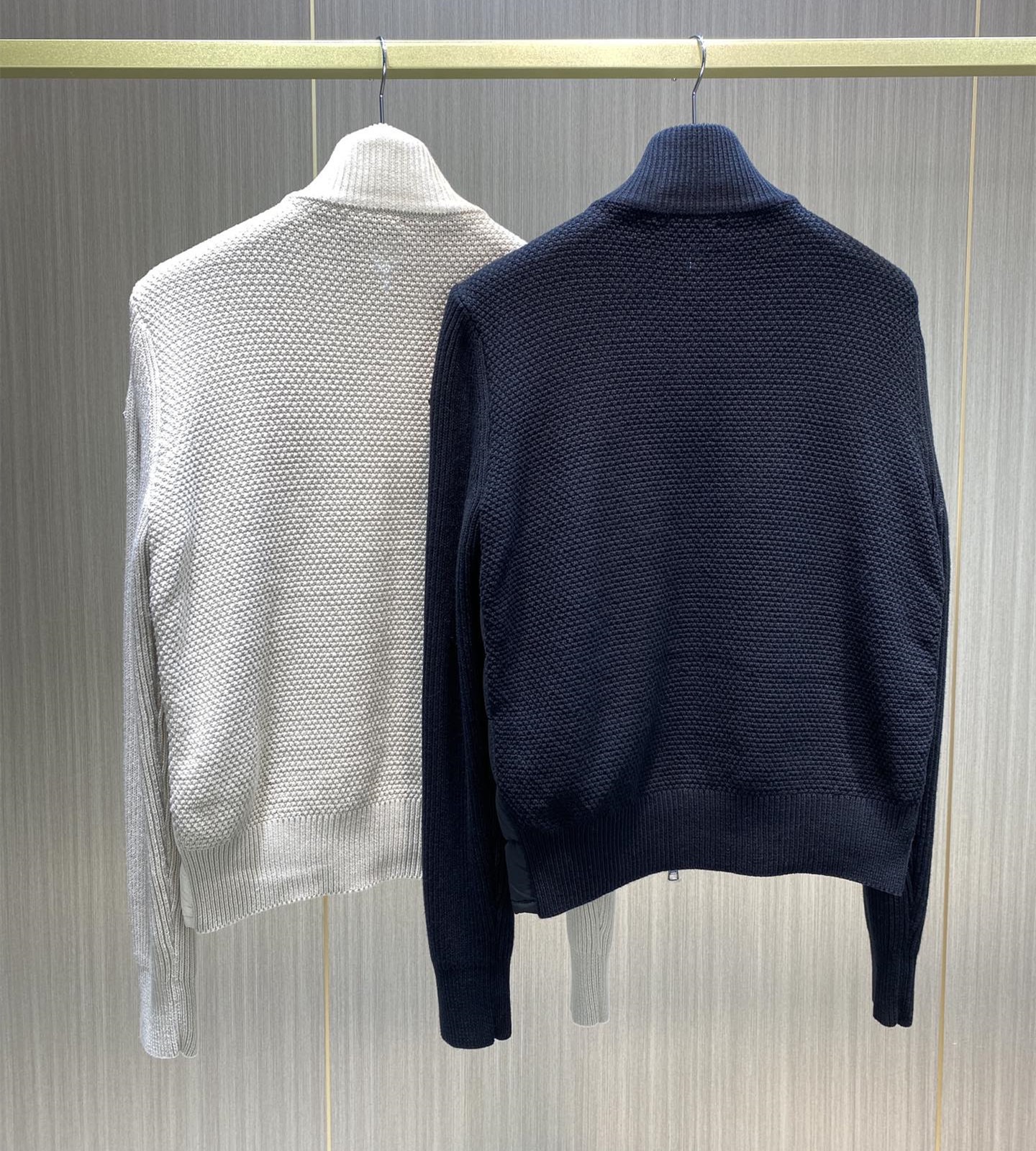 Men's and women's jackets, thick and fashionable French men's outerwear, comic tag inside zipper casual jacket, full-zip trench coat, w