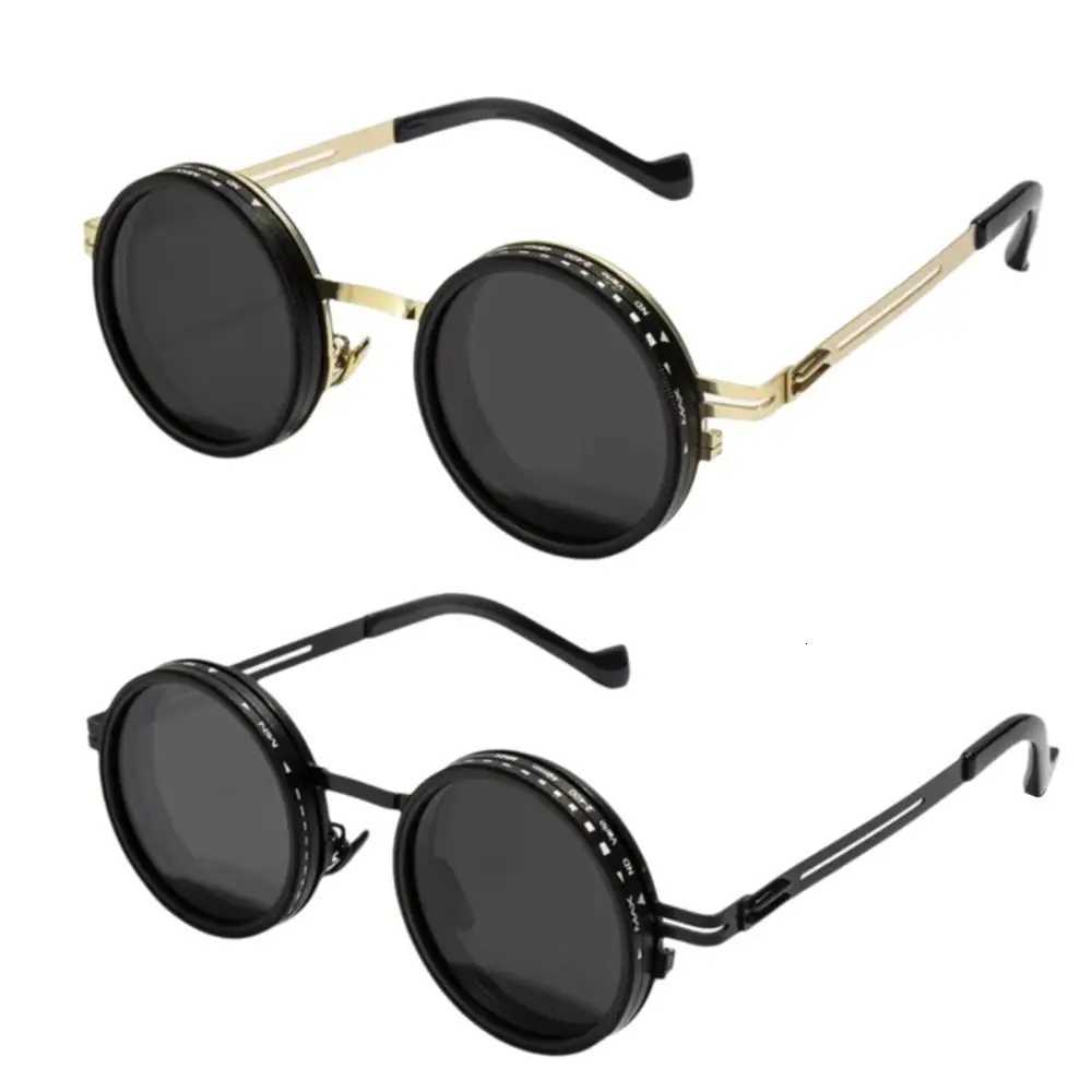ND2-400 Adjustable Dimming Glasses ND Filter UV400 Polarized Sunglasses With Glasse Case 9 Level Fishing Sunglasses Outdoor Y250815